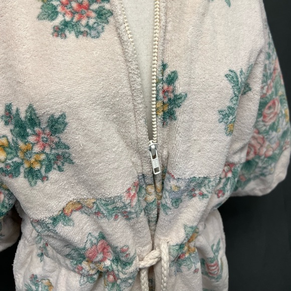 Vintage towel dress, terry cloth, swimsuit cover-up, pool cover up terrycloth - Picture 4 of 5